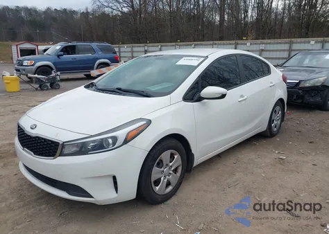 2017 Kia Forte Lx из США, поврежденный, VIN 3KPFK4A74HE063290